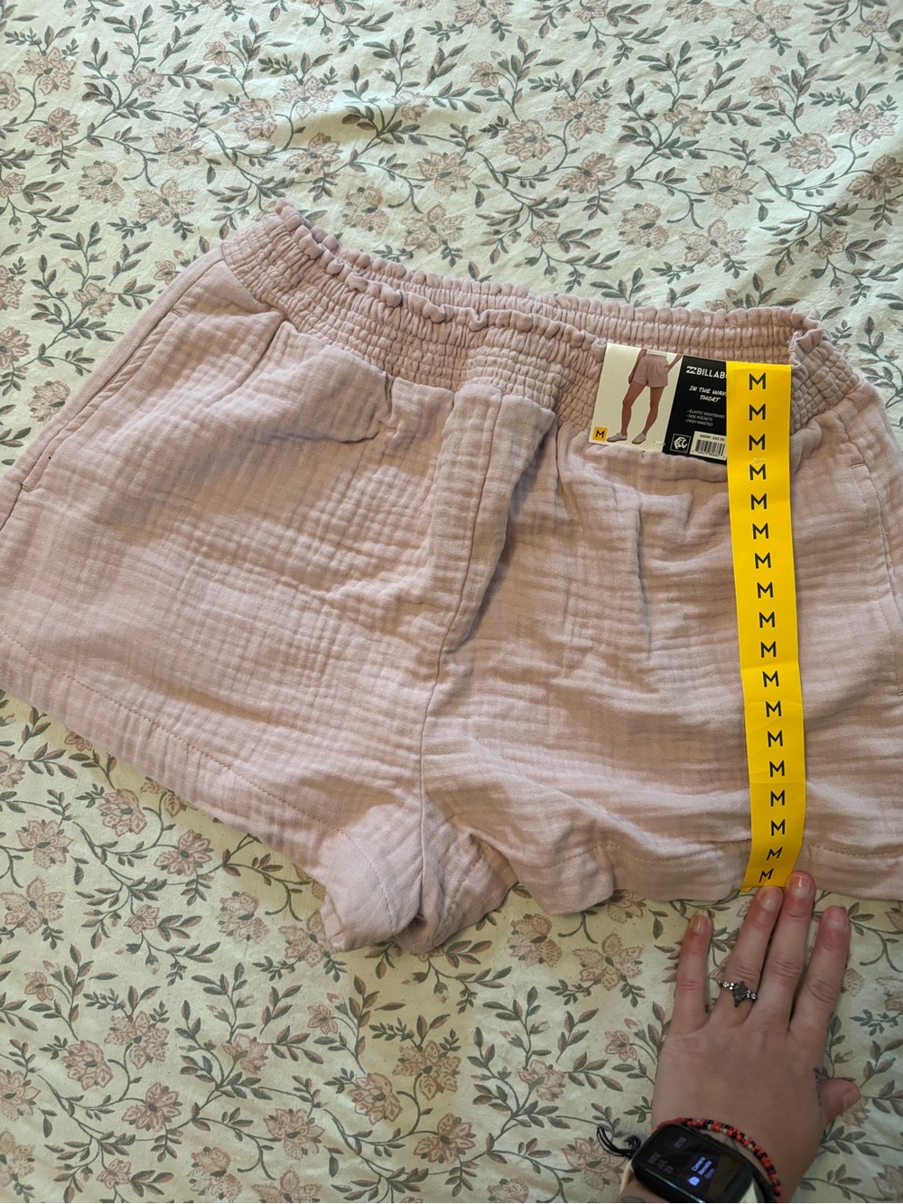 Light lilac Women's Pull-On Gauze Shorts